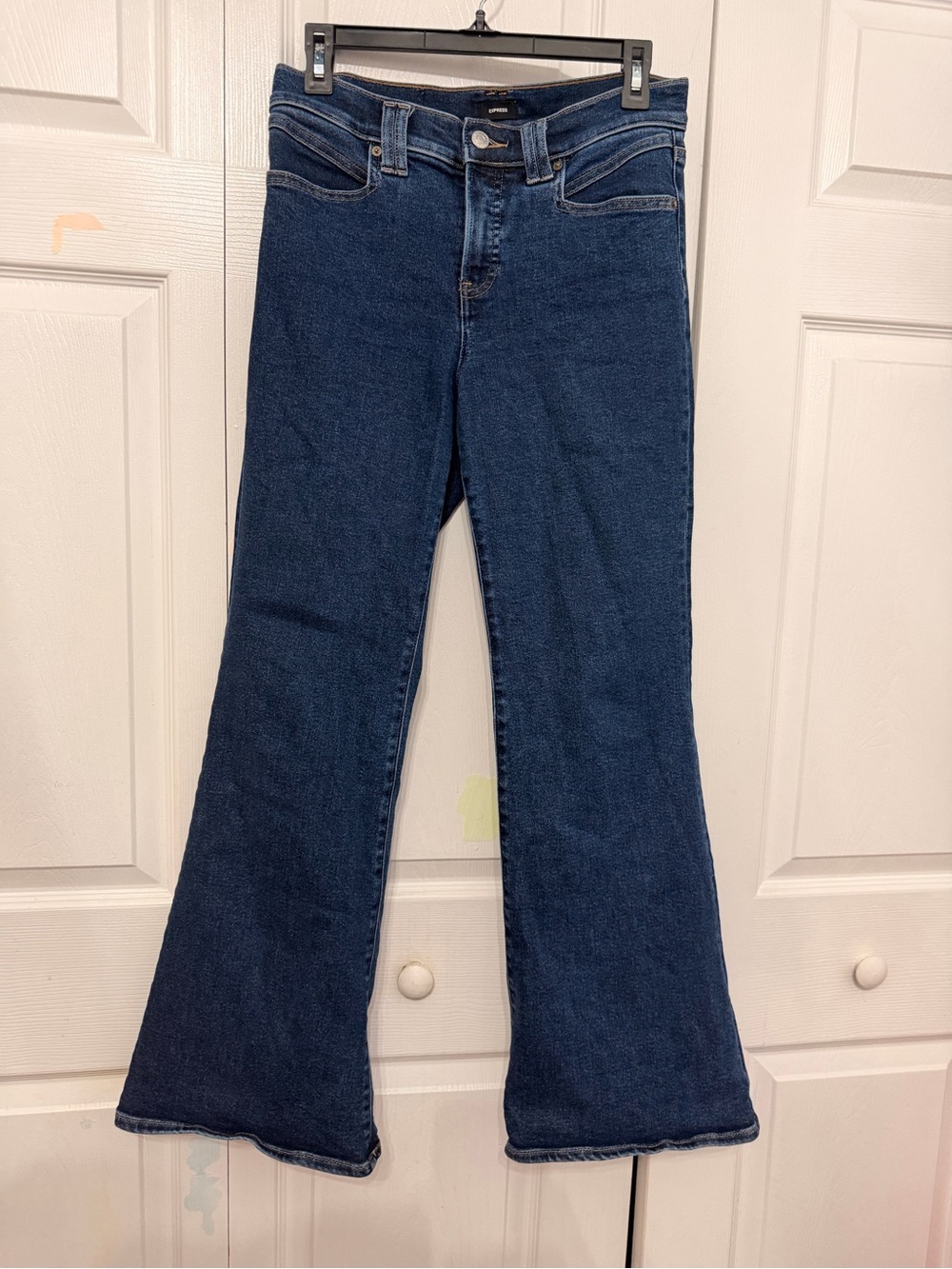 Express 70s Flare Mid-Rise Jeans